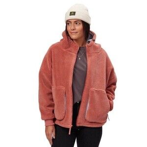 Basin and Range Women’s Hooded Jacket Size XS Sherpa Cotton Lined Full Zipper